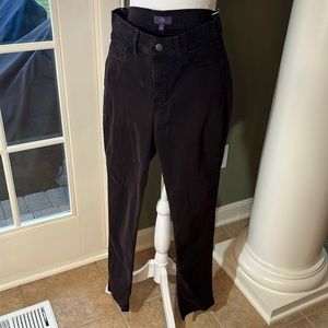 NYDJ brown straight leg jeans.  Size 2